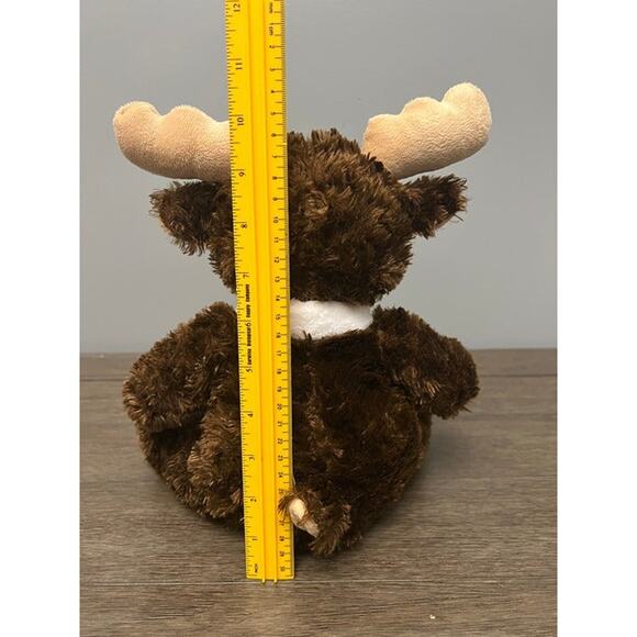 Soft and Cuddly‎ Plush Moose w/ Explore Scarf - Picture 4 of 5